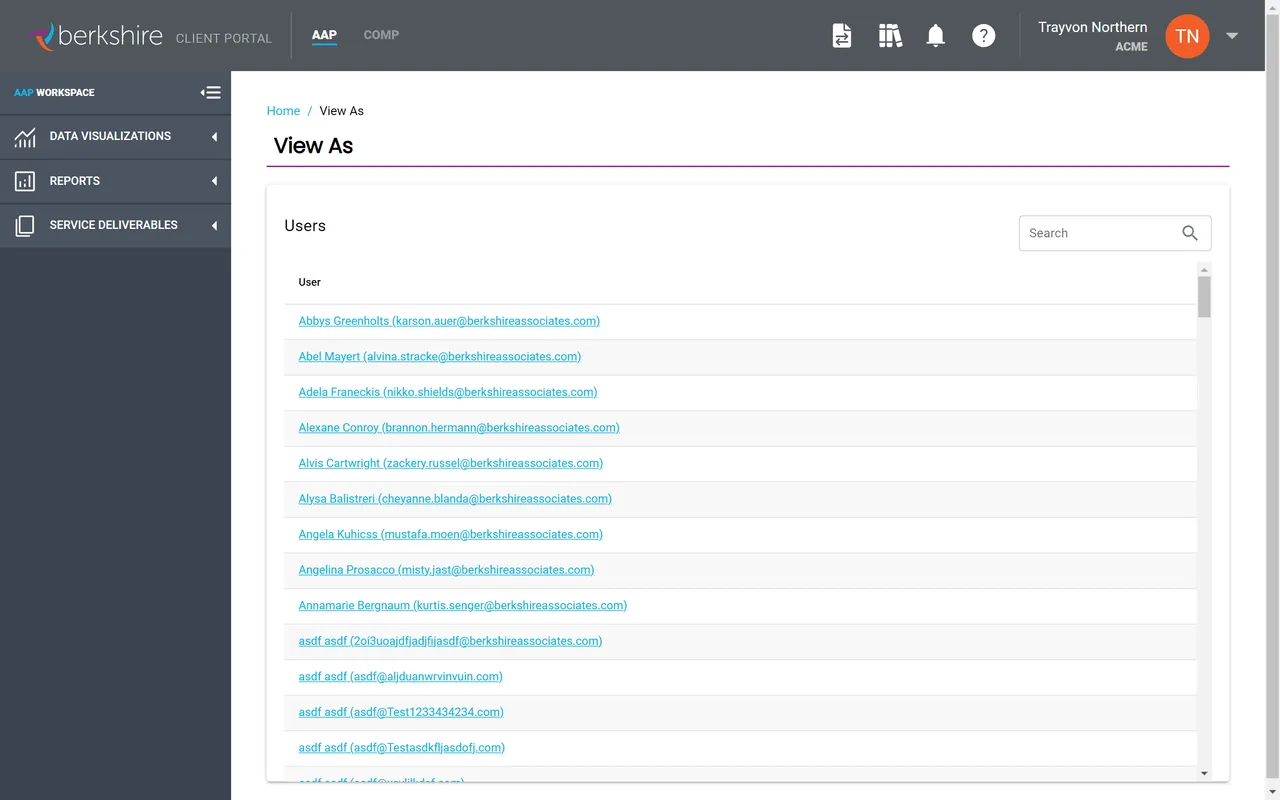 Berkshire Associates screenshot 19